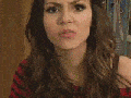 When she won't stop talking