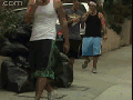 Breakdancing garbage