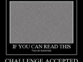 Challenge accepted