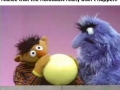 Dark times on Sesame Street