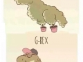 Cute t-rex