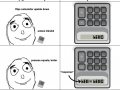 Calculators are antisocial