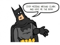 Bat being Bat