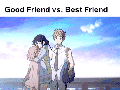 Two types of friends