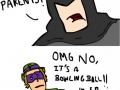 Batman doesn't do well with riddles