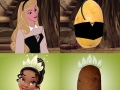 Disney princesses as potatoes