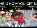 How to get big