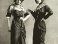 Beautiful women captured in vintage post cards