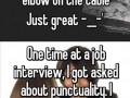 Some bad job interviews