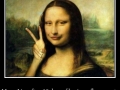 Duck Face Mona Lisa