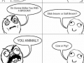 Father and son rage