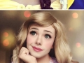 Guy transforms himself into Disney princesses