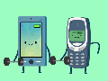 Back when phones had a great battery life