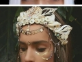 This girl makes mermaid crowns with shells