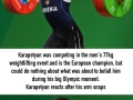 Andranik Karapetyans arm snaps during Rio Olympic Games