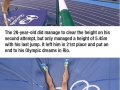 Japanese pole vaulter Hiroki Ogita crushes his manhood and his Olympic dream