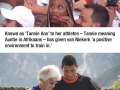 The new 400m world record holder is trained by a 74 y/o bada** granny