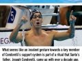 Why Canadian swimmer Santo Condorelli wouldn't stop flipping the bird