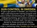 Gun control in Sweden