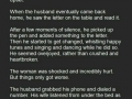 Woman decides to test her husbands love