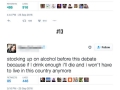 Tweets about the first presidential debate