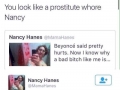 Nancy is savage