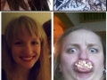Girls were asked to make the ugliest faces they can
