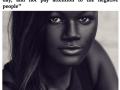 Teen bullied for her dark skin colour becomes a model