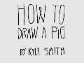 How to draw a pig