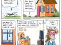 A little comic about Huntsman spiders
