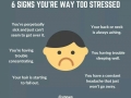 6 signs you're way too stressed
