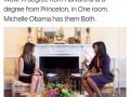 Guess Michelle is really smart