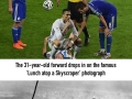 Ronaldo's celebration squat