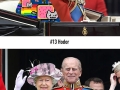 The Queens green screen outfit