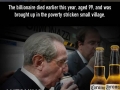 Corona founder makes everyone in his village a millionaire in his will