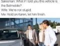 Karen, please..