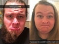 Shave my beard the wife said..