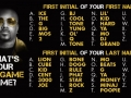 What's your rap game name?