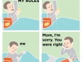 Mom, you were right