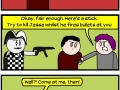 I hate guns
