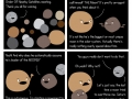 The Moon has a very dark side..