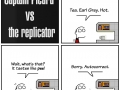 Captain Picard vs. the replicator