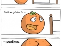 Don't need c*ndoms when you're seedless