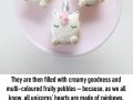 Unicorn macarons