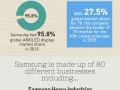 How big is Samsung?