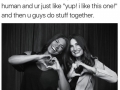 Do finger hearts