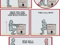 How to lift a box
