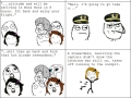 Granny knows that there is no need to rush things