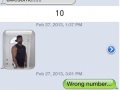 Funniest wrong number texts