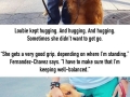 Retriever is obsessed with giving hugs to everyone